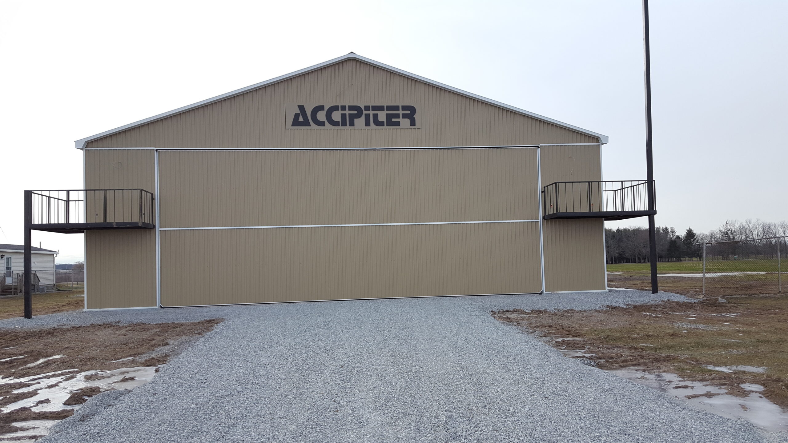 Accipiter Radar Hanger at Niagara Central Dorothy Rungeling Airport