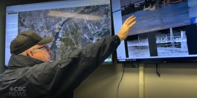 Accipiter proud to be part of Border Security with Port of Windsor