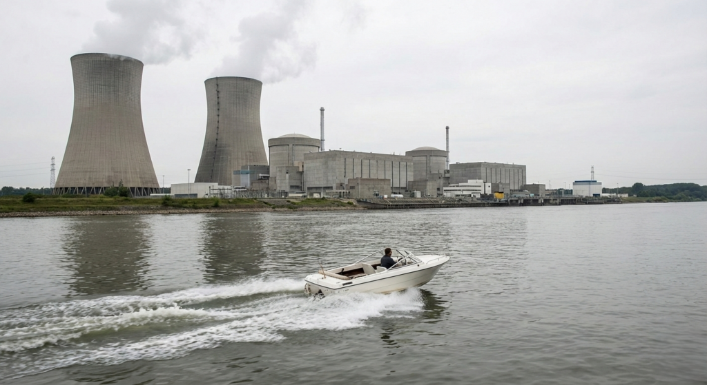 Nuclear Power Station waterside